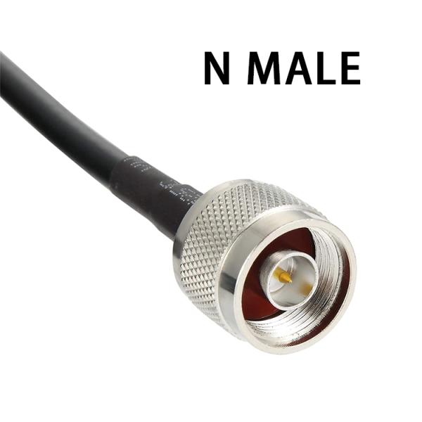 Custom Low Loss N Male Plug to N Male TNC Connector RF Coaxial Cable for Gps Wifi RF Radio Antenna