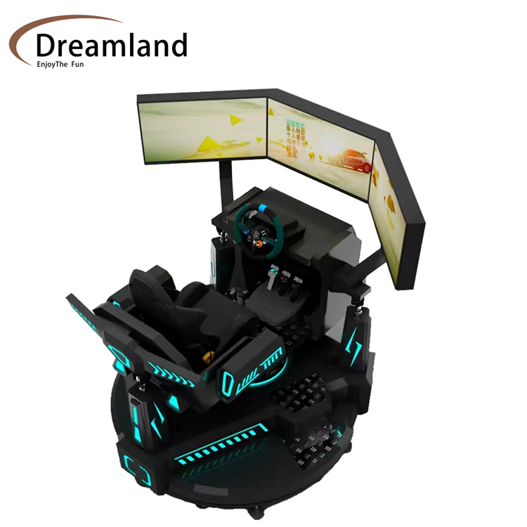 Quality 150W Motorbike Arcade Machine Car Racing Game Machine Metal Plug Type For Fun for sale