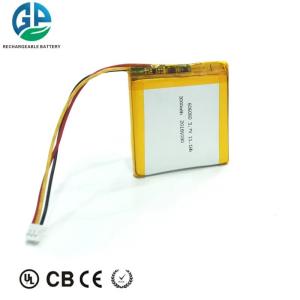 Ul Certified 606060 Rechargeable Li Polymer Battery 3.7v 3000mah