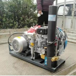 Customized 300 Bar Scba Air Compressor High Efficiency For Firefighting Use