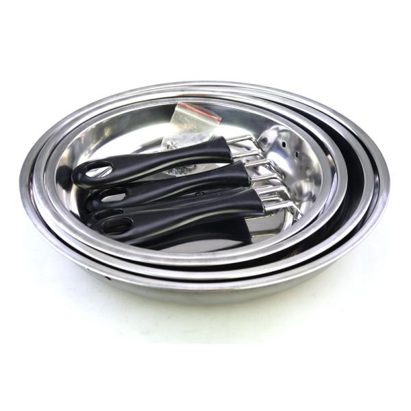 Home Kitchen Detachable Handle Cooking Fry Pan With Long Handle