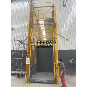 China Hydraulic Small Cargo Elevator Wall Mounted Warehouse Cargo Lift wholesale