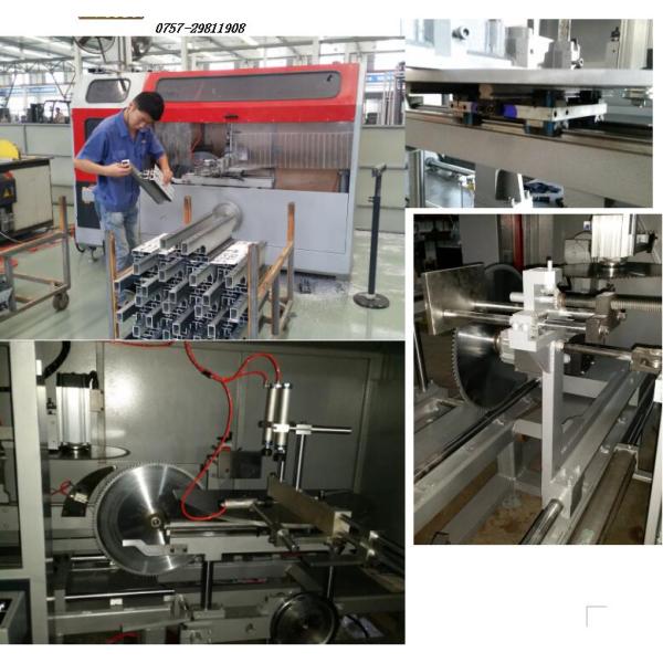 Free Shipping KM-323 A/B Manual Single Head Saw For Curtain Wall Profiles