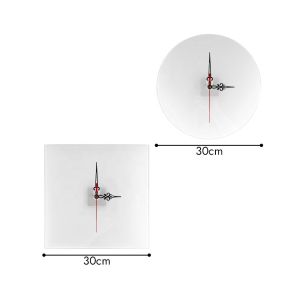 20cm 30cm Sublimation Glass Clock Coated Clock Photo Frame Blanks