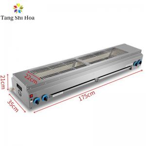 China Stainless Steel Table Smokeless Electric Grill For Barbecue Smokeless BBQ Grill on sale