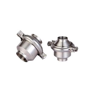 China Stainless Steel Sanitary Check Valves 3/4  Long Stem Bushing on sale