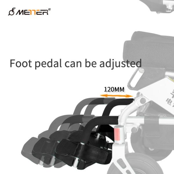 6 Km/H Collapsible Electric Wheelchair