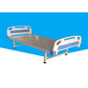 China Commercial Flat Hospital Bed , Steel Powder Coated Adjustable Hospital Bed on sale