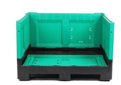 1200*1000*760mmBest Selling collapsible plastic box stackable sotrage pallet box