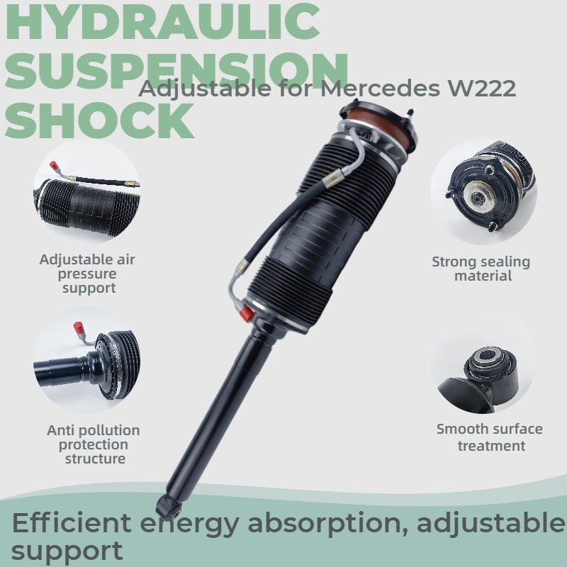 W222 Mercedes Benz Rear ABC Shock Absorber Strut 2223208513 2223204513 Hydraulic Suspension Shock