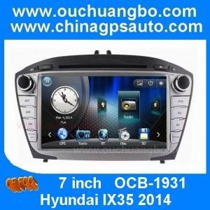China Ouchuangbo china gps navi stereo naiv Hyundai IX35 Tucson 2014 support BT USB swc wholesale