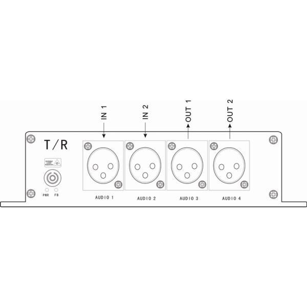 Balance Audio(XLR)To Fiber Optic connection