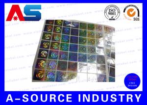 China Anti Fake Hologram Security Stickers , Printing 3d Hologram Security Labels Tamper Proof wholesale