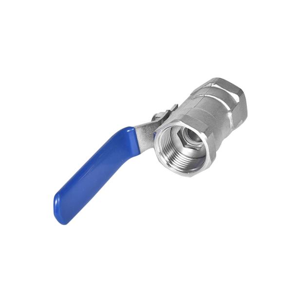 Threaded Atmospheric Valve Connection Form Stainless Steel 1PC Ball Valve with Handle