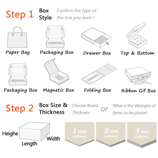 Recycled Materials Custom Magnetic Folding Gift Box with Ribbon Closure Logo Printing