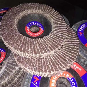 China Thick 25-54mm MPA Interlaced Non Woven Flap Disc Plastic Abrasive Wheel wholesale