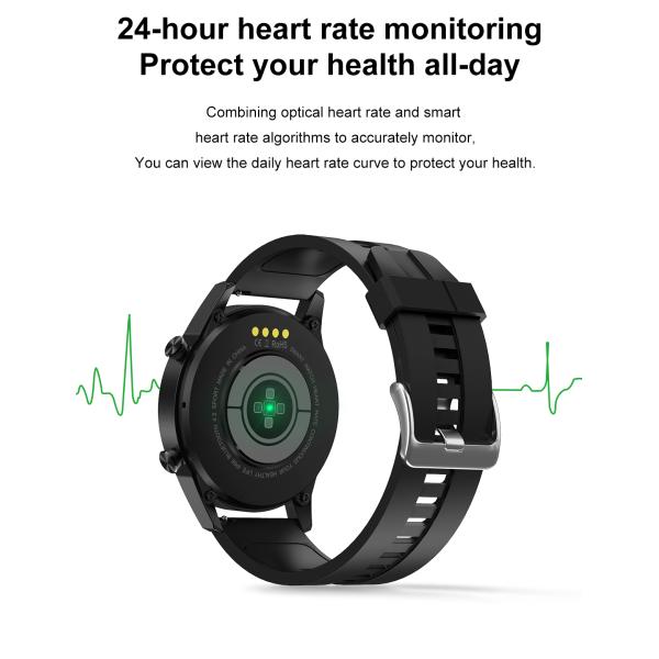 DT92 Smart Watch Women Men Call 1.3 Inch Touch Screen Retina Display Scree Round Charging Smartwatch 2020 PK L13 L16