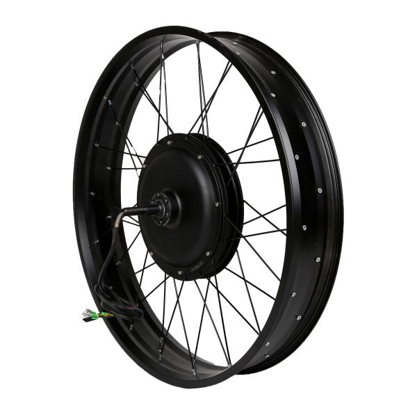 Bluetooth Electric Bike Conversion Kit Brushless Gearless 3000W Motor For Motorcycle