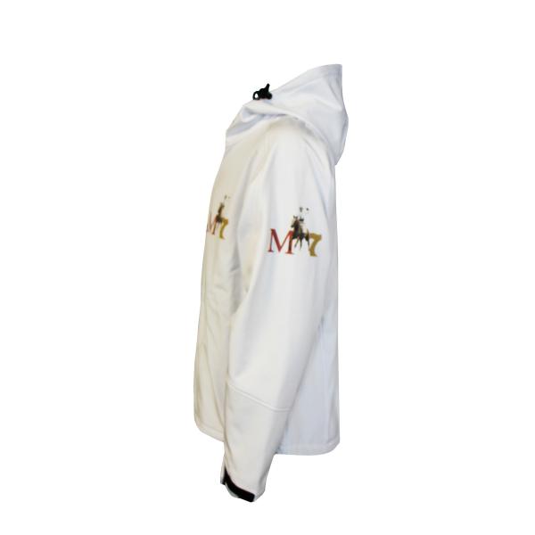 413G Fall & Winter Jacket Fleece Lined Hooded Jacket With Sublimation Printing
