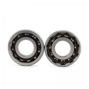 China Electric Motors Double Angular Contact Ball Bearing 40mm Chrome Steel wholesale