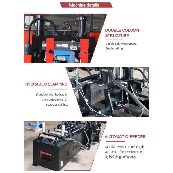 Band saw machine close-up