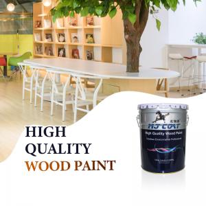 China UV Resistance PU Wood Paint Tin Can 10-15 Sq.Ft/Litre Coating Solution on sale