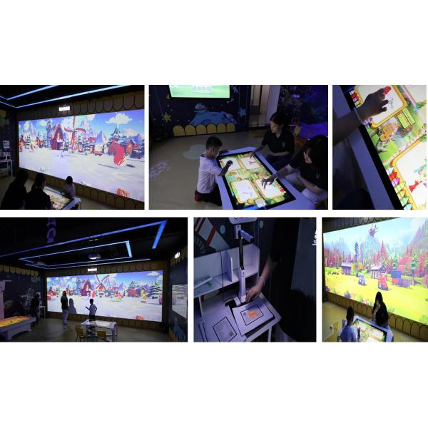 Advanced Technology Creates The Magic Drawing Alive Interactive Wall Games