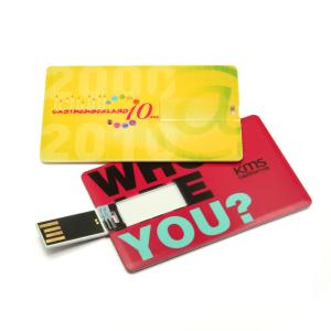 China Slim Pen Drive Card USB Flash Memory 1GB 2GB 4GB 8GB Promotional wholesale