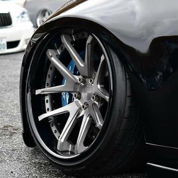 18 Inch forged 6061 T6 ultra-light weight car modification concave wheels rims for cars brushed silver wheel rims