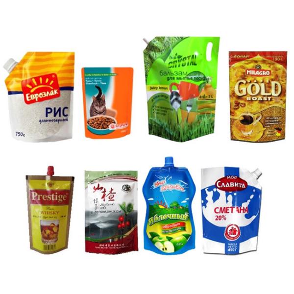 Kingred Food Packaging Materials 275mm*190mm Stand Up Food Bags