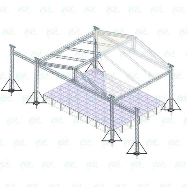 Portable product aluminum outdoor truss system