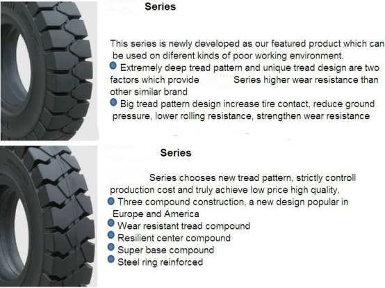 Advance Aelos 6.00-9 Industrial Tyres Forklift Tire GB/T10824-2008