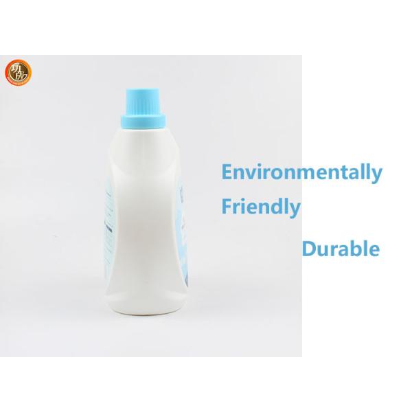 PE Empty Plastic Washing Detergent Bottle With Screw Cap Reusable