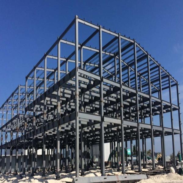 Industrial Steel Buildings ASD / LRFD / CE Standards Metal Warehouse 3000mm