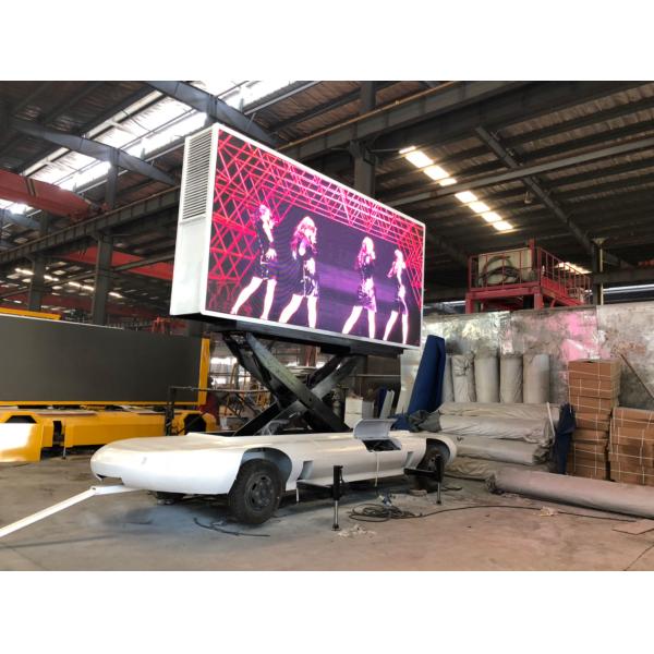 Outdoor Waterproof Mobile Truck Trailer Van Led Screen P5 Led Video Wall Panel For Advertising Music Festival Display