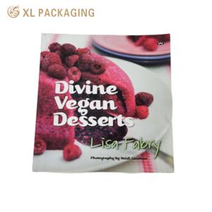 XL Packaging Custom Book Printing Wholesale Custom Book Printing Services Custom Print Food Magazine Printing Service Restaurant Menu Book