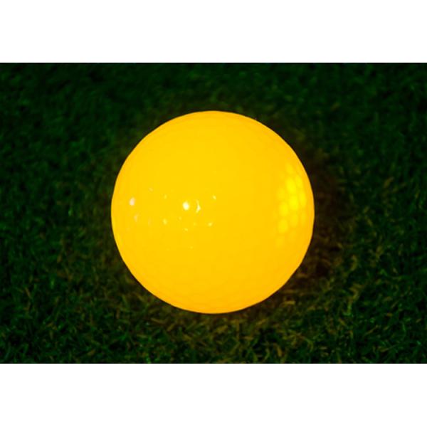 Customized Multi-Color LED golf balls electronic Reusable Luminous Night print LED flashing Golf ball