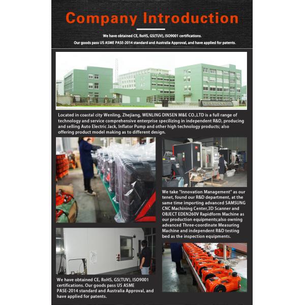 12v Portable Hydraulic Floor Jack 10t Fast Lifting with lithium battery