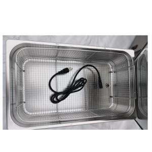 China Laparoscopic Ultrasonic Medical Instrument Cleaner 30L 600W Adjustable Power CE wholesale