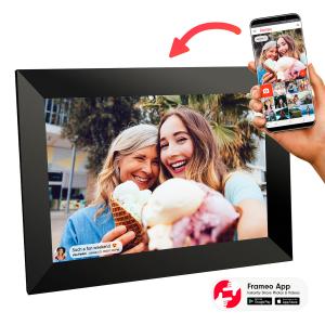 China 8/10 inch digital photo album wifi touch screen digital photo frame,digital cloud frame with frameo app remote update wholesale