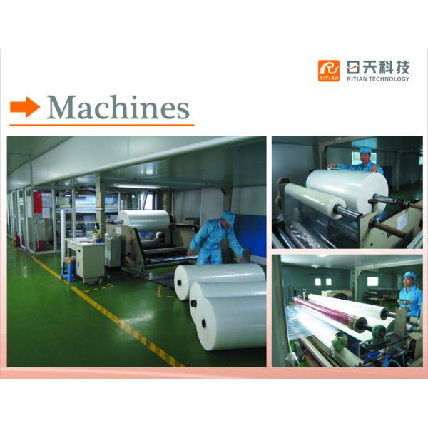 Medical PE Dental Barrier Film 30-50mic Blue And Green Color No Residue