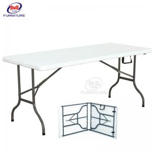 China 100kg Plastic Folding Chair And Table Rectangular Furniture For Outdoor wholesale