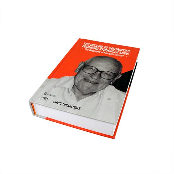 Professional A4 Size Hardcover Book Printing Binding Hot Foil Stamping Finishing