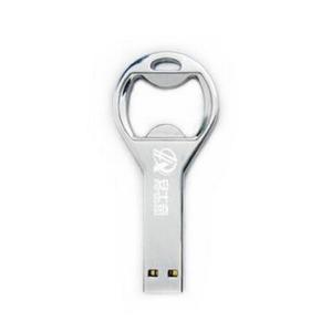 China Metal Bottle Opener Flash Drive Keychain 128MB 256MB 512MB Available wholesale