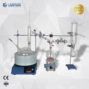 China Lab Short Path Fractional Molecular Distillation Kit 5 Litre on sale
