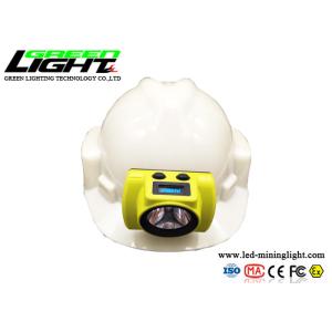 China 18000LUX 6.8Ah Rechargeable Mining Cap Lamps IP68 385LUM wholesale