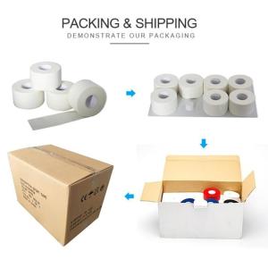 China Recovery rigid sports strapping tape, Cotton Sports Athletic Tape with CE FDA, Original Factory Sport Self Adhesive Athl wholesale