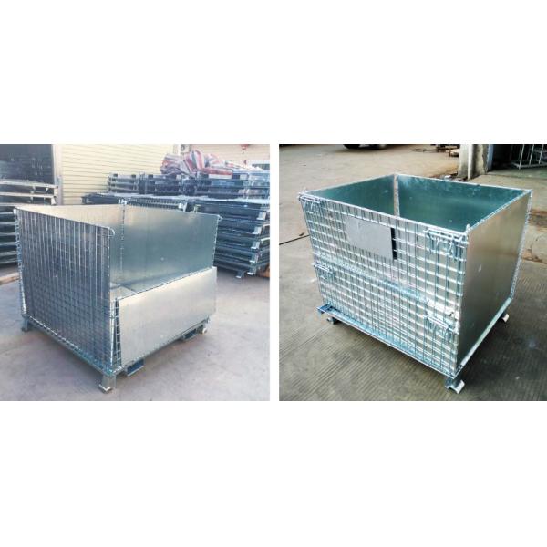 Galvanized Storage Cage Wire Mesh Container