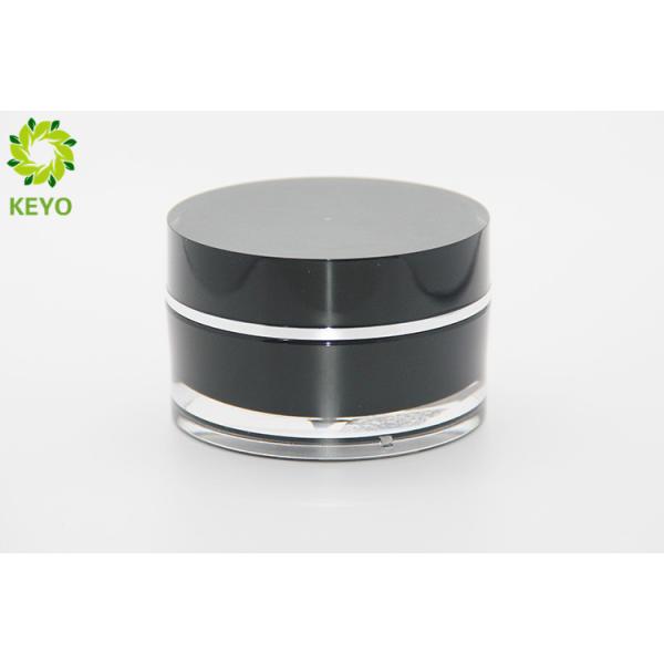 Acrylic Plastic Wide Mouth Empty Cosmetic Containers 100g For Moisturizing Cream