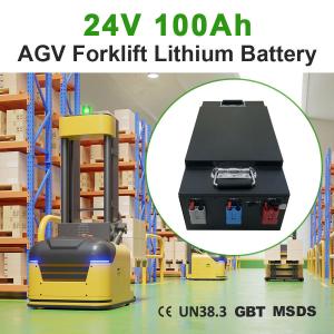 Buy cheap Customizable 24V 48V AGV Rechargeable Traction Forklift Battery Pack for Heavy from wholesalers